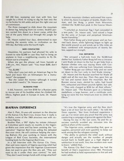 Biafran Experience